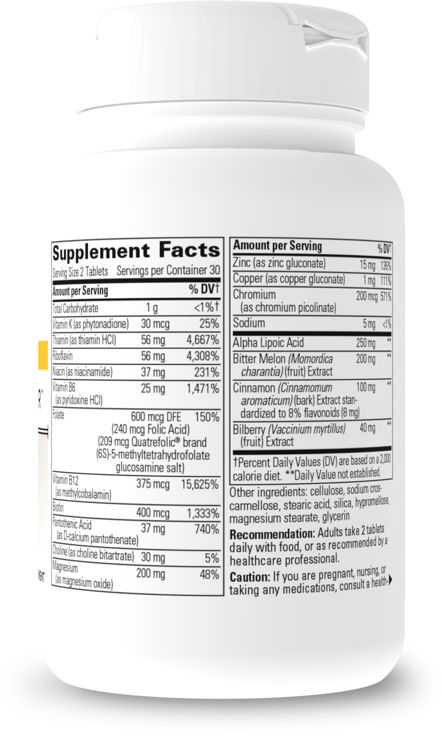 <{%MAIN1_74906%}>Nature's Way® | Glycemic Manager - right side of pack