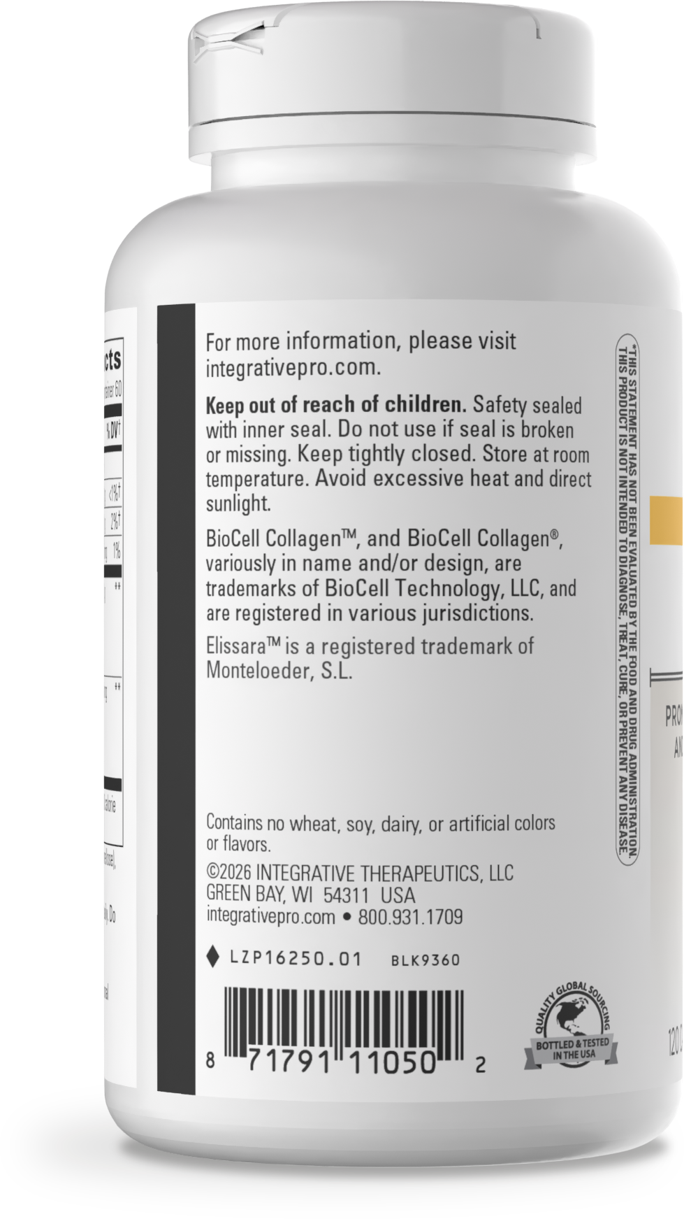 <{%MAIN2_16250%}>Nature's Way® | Collagen Advantage - left side of pack