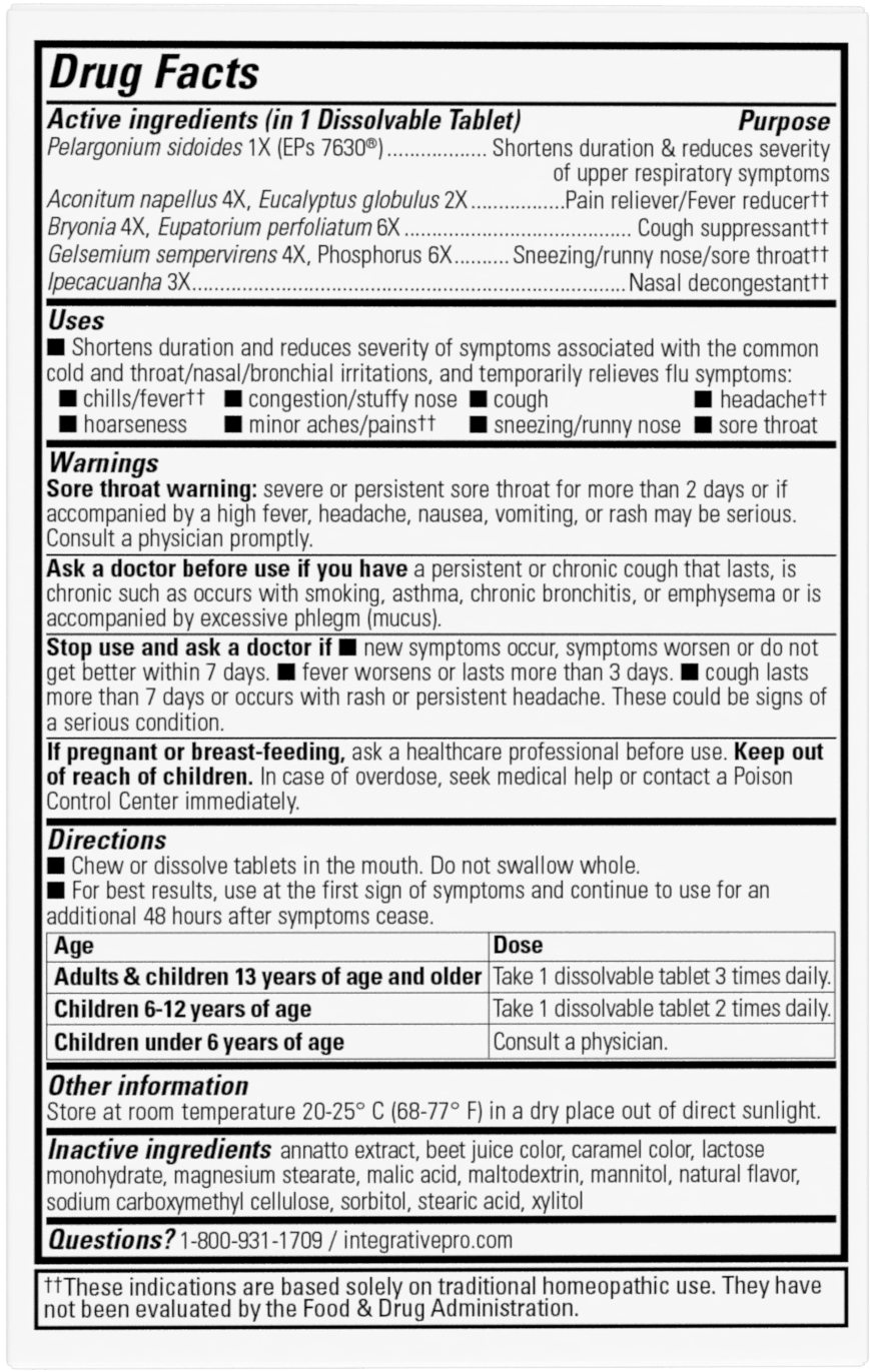 Nature's Way® | V Clear EPs 7630 Chewable Tablets - back of pack