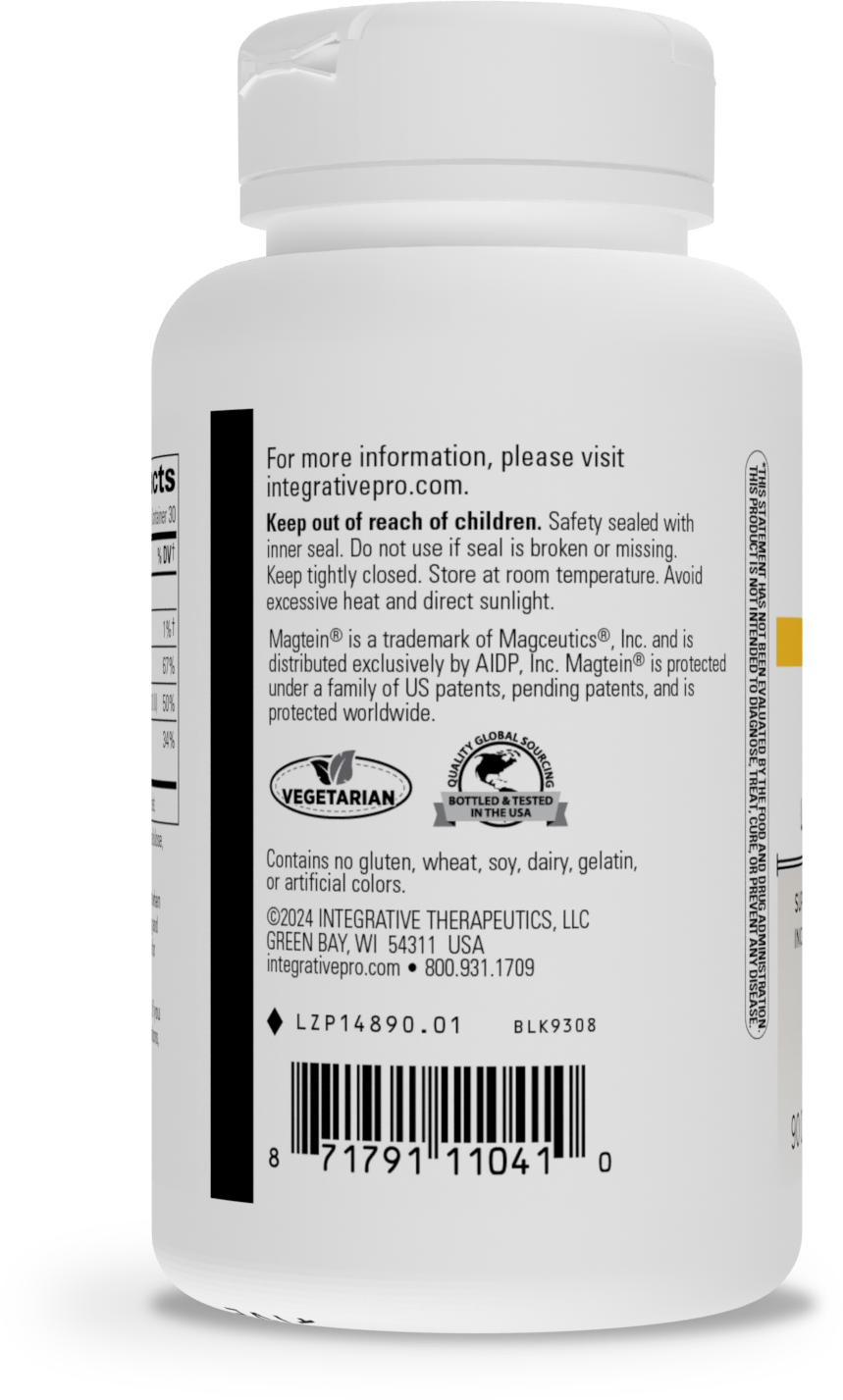 <{%MAIN2_14890%}>Nature's Way® | Magtein L-Threonate Plus - left side of pack