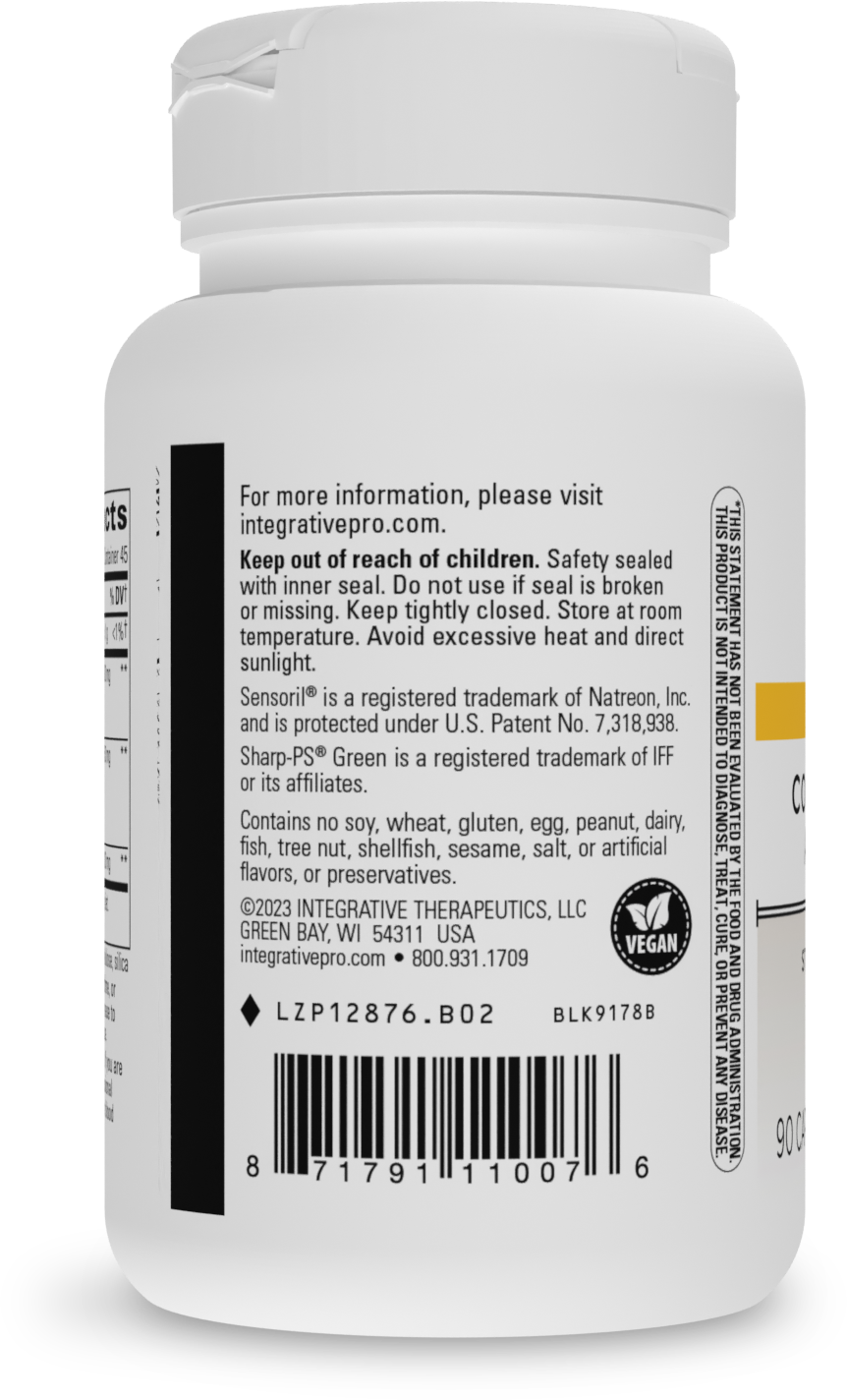 Nature's Way® | Cortisol Manager Allergen Free - left side of pack