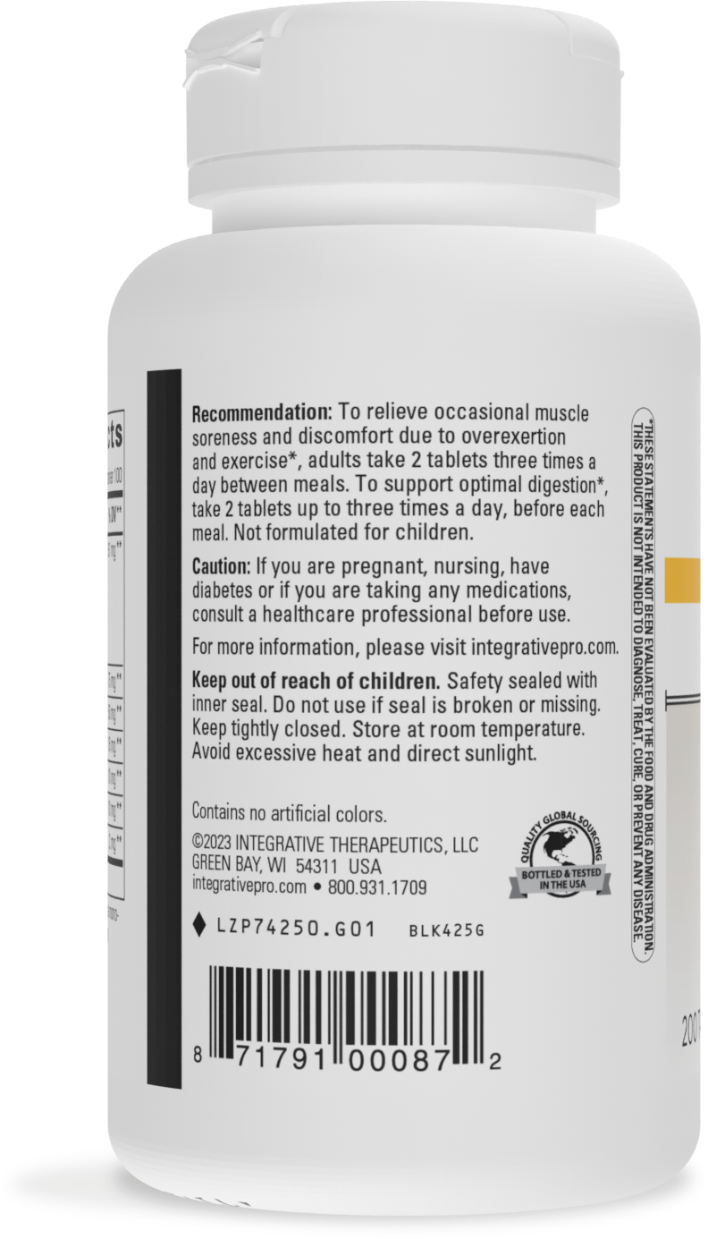 Nature's Way® | Bio-Zyme - left side of pack
