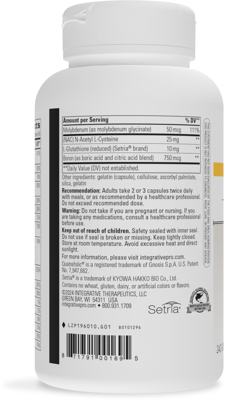 Nature's Way® | Multiplex-1 - left side of pack