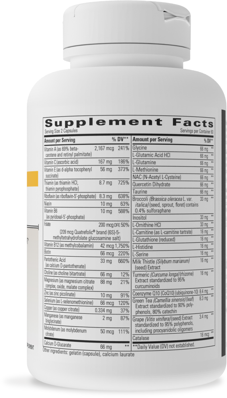 Nature's Way® | Detoxication Factors - right side of pack