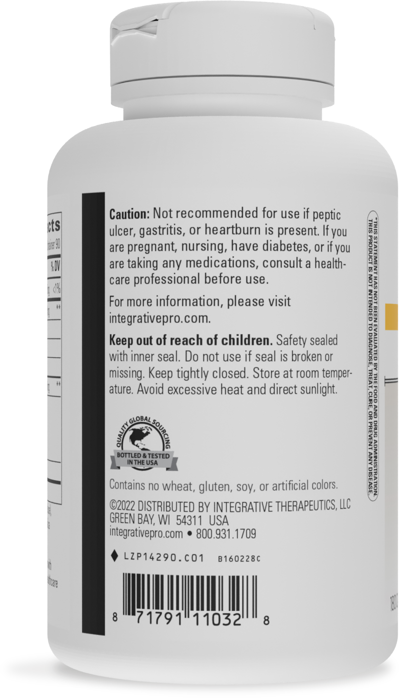Nature's Way® | Panplex 2-Phase - left side of pack