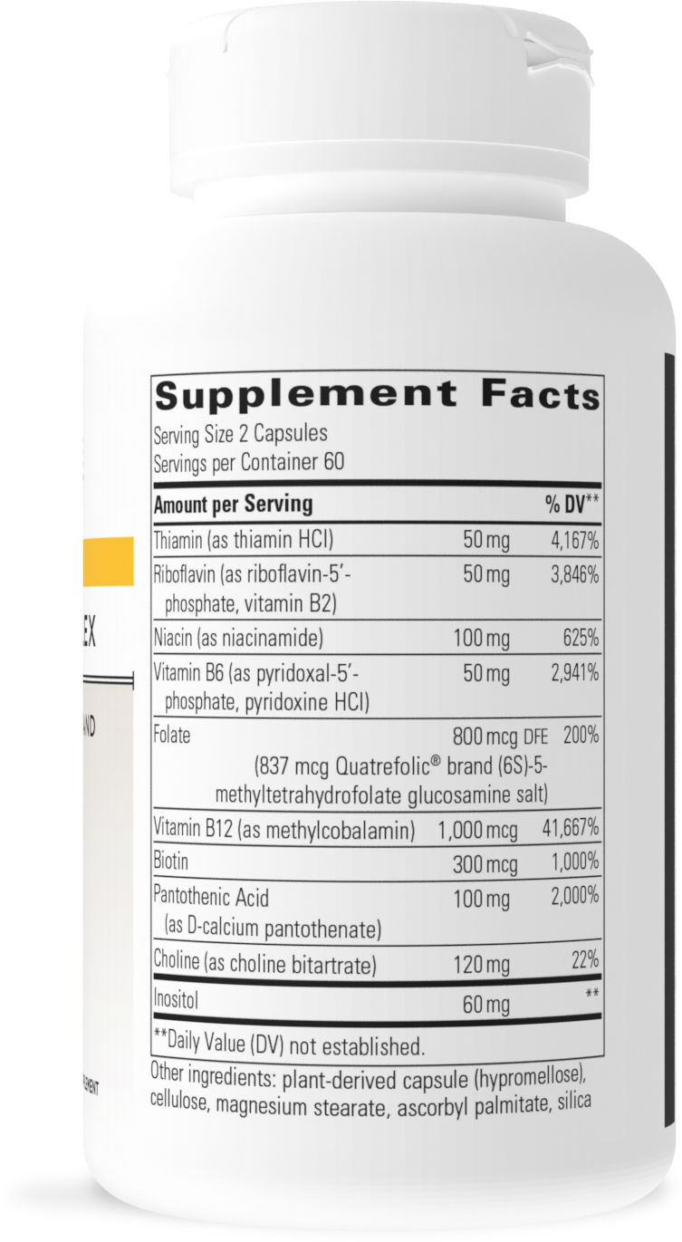 Nature's Way® | Active B-Complex - right side of pack
