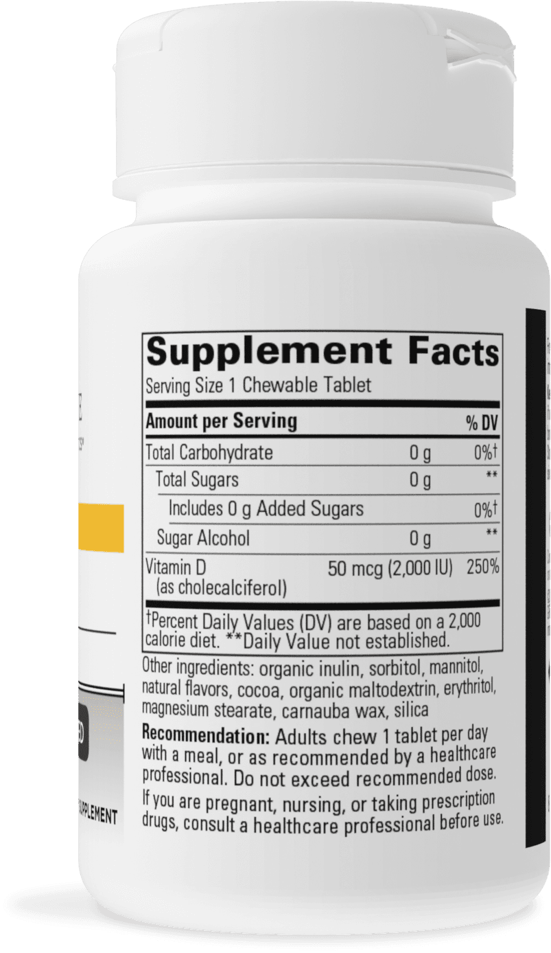 Nature's Way® | Vitamin D3 (50mcg) - right side of pack