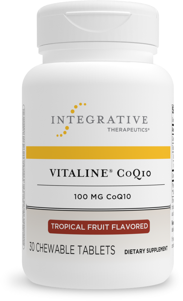 <{%PRIMARY_76123%}>Nature's Way® | Vitaline CoQ10 (100mg), 30 chewables, Tropical Fruit