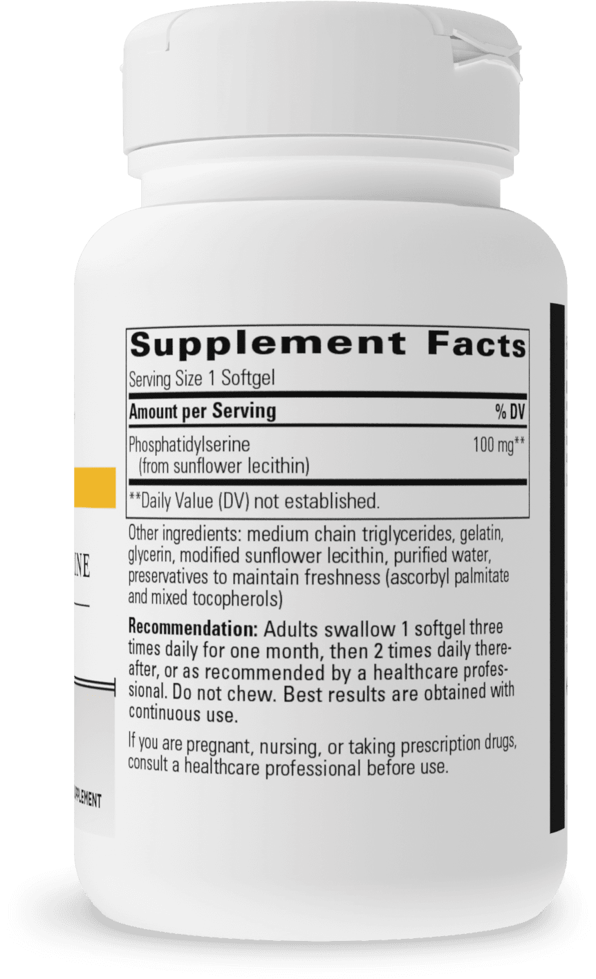 Nature's Way® | Phosphatidylserine - right side of pack