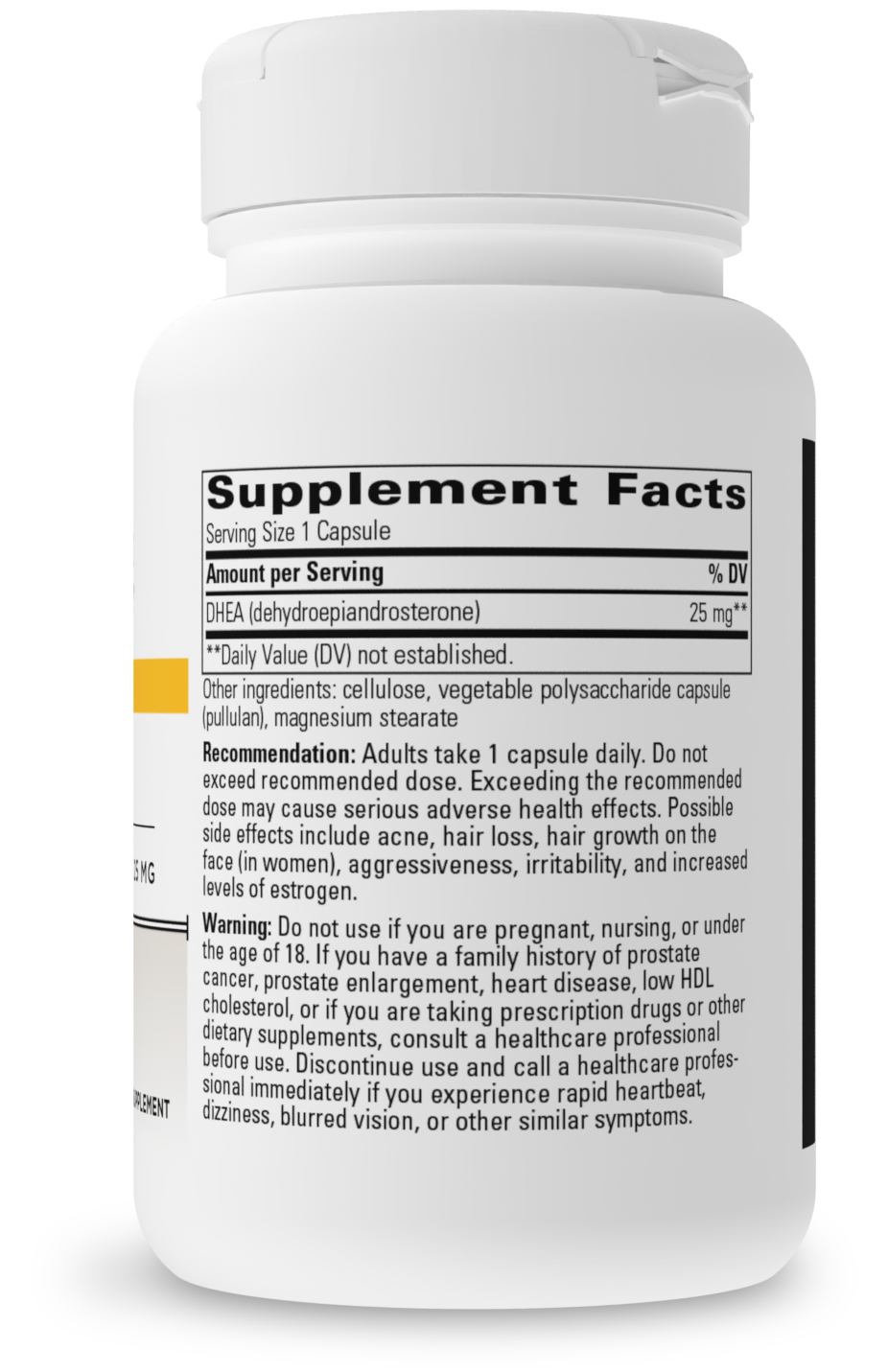 Nature's Way® | DHEA-25 - right side of pack