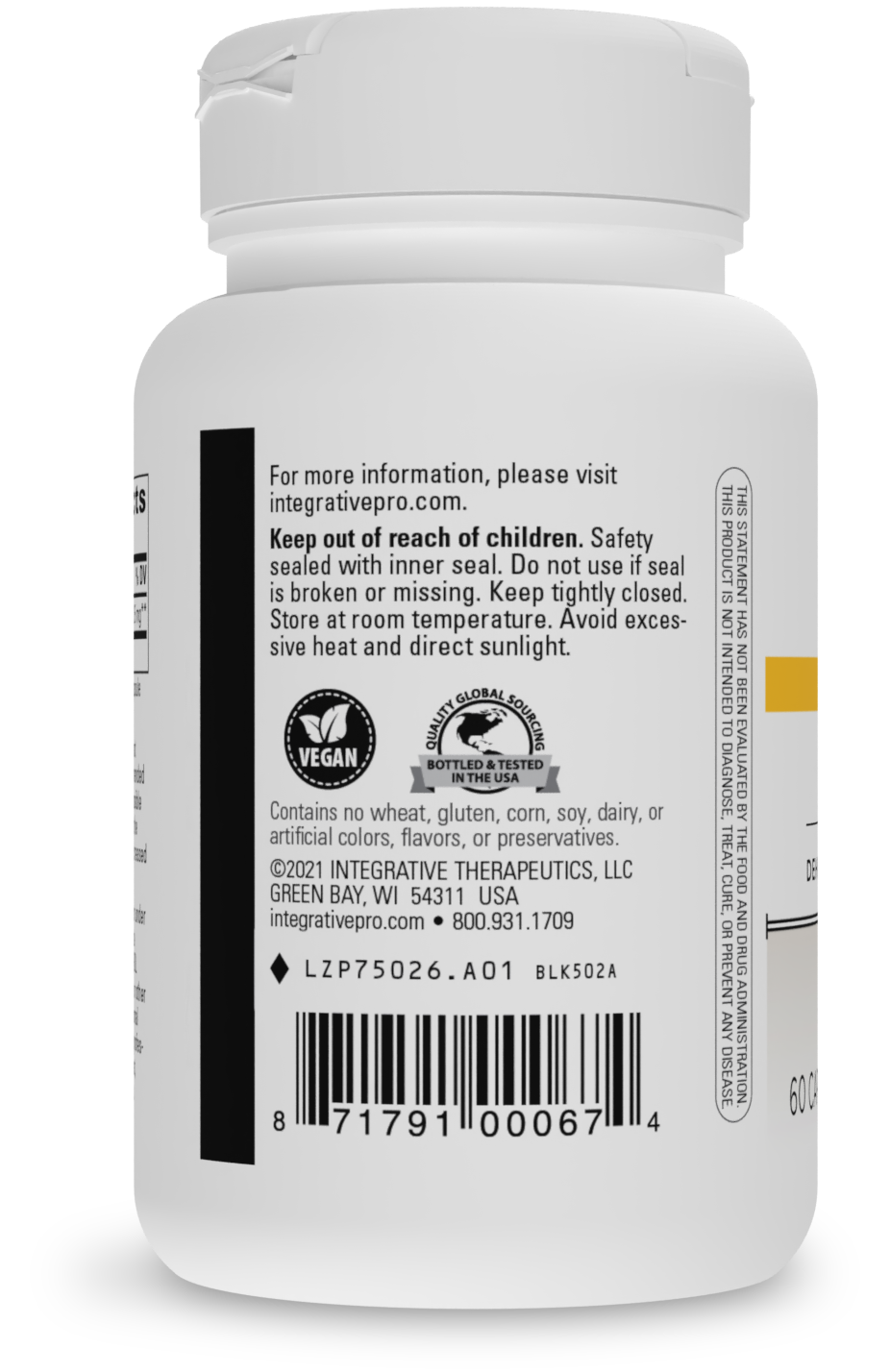 Nature's Way® | DHEA-25 - left side of pack