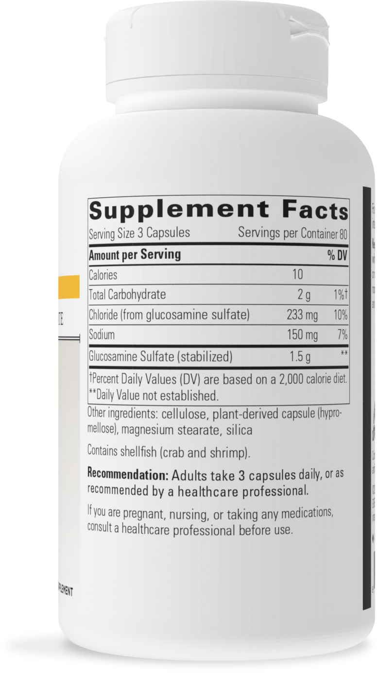 <{%MAIN1_71787%}>Nature's Way® | Glucosamine Sulfate - right side of pack