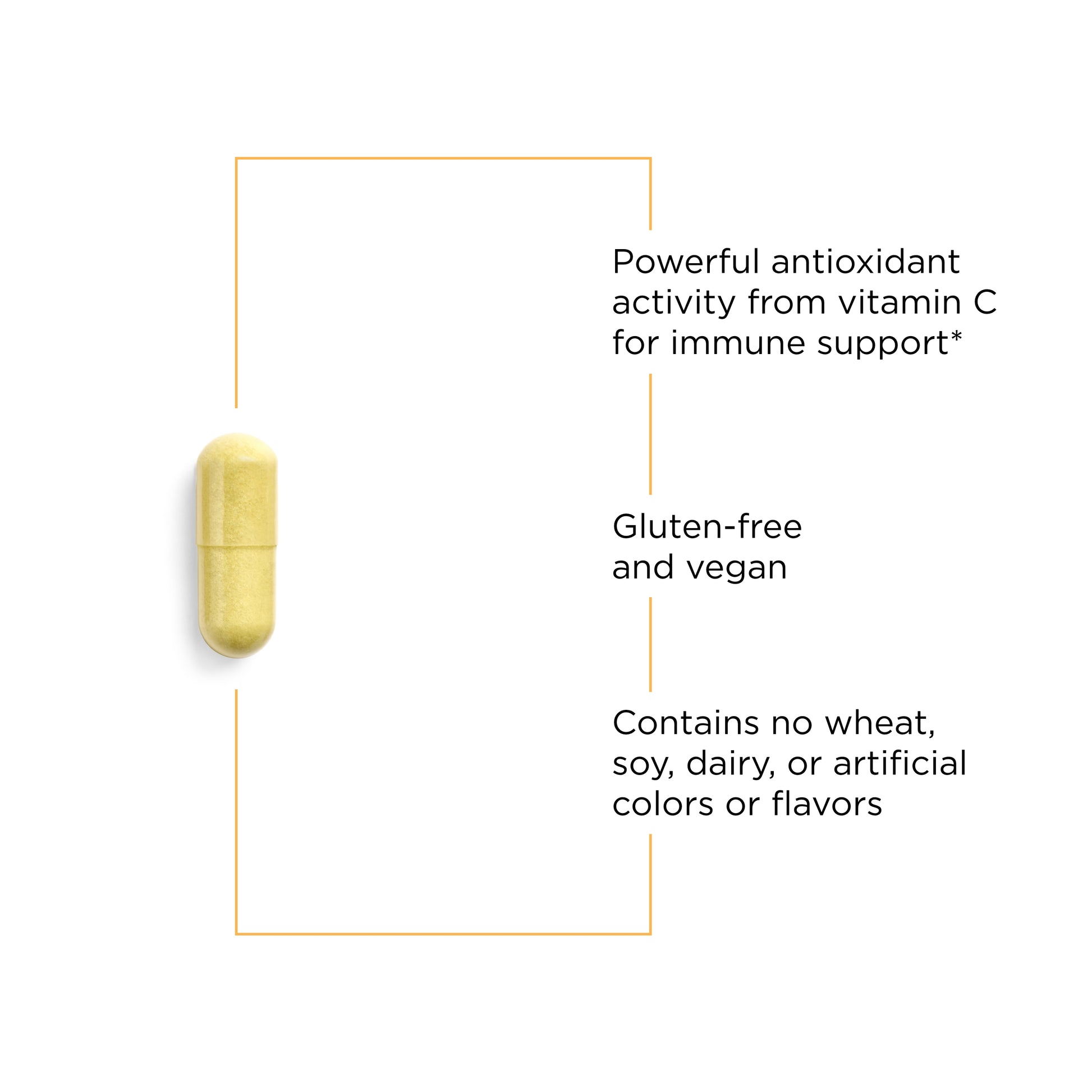 Nature's Way® | Vitamin C With Quercetin - product benefits image