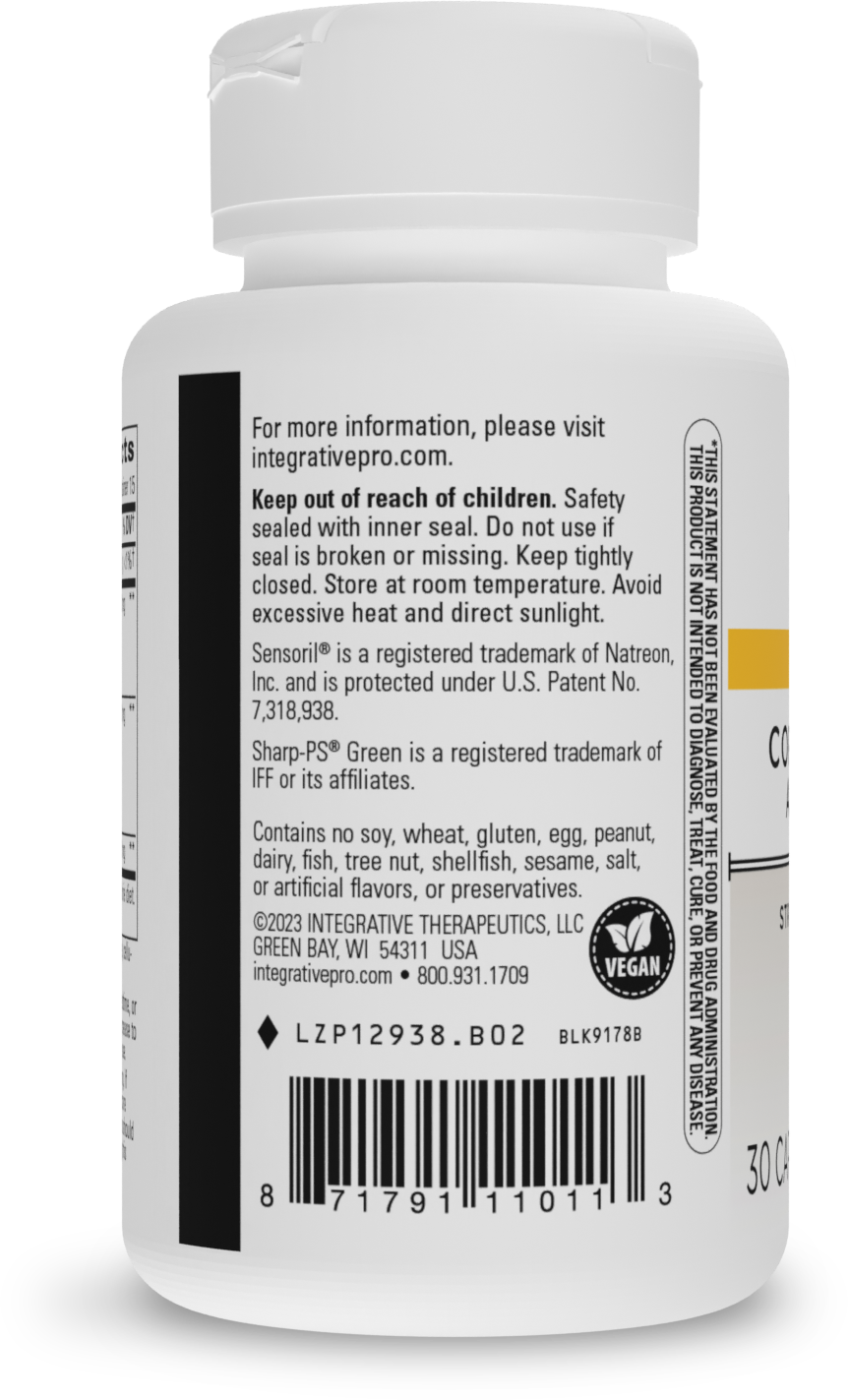 Nature's Way® | Cortisol Manager Allergen Free - left side of pack