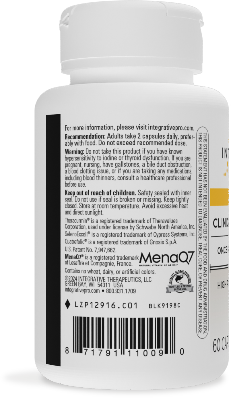 Nature's Way® | Clinical Nutrients HP - left side of pack