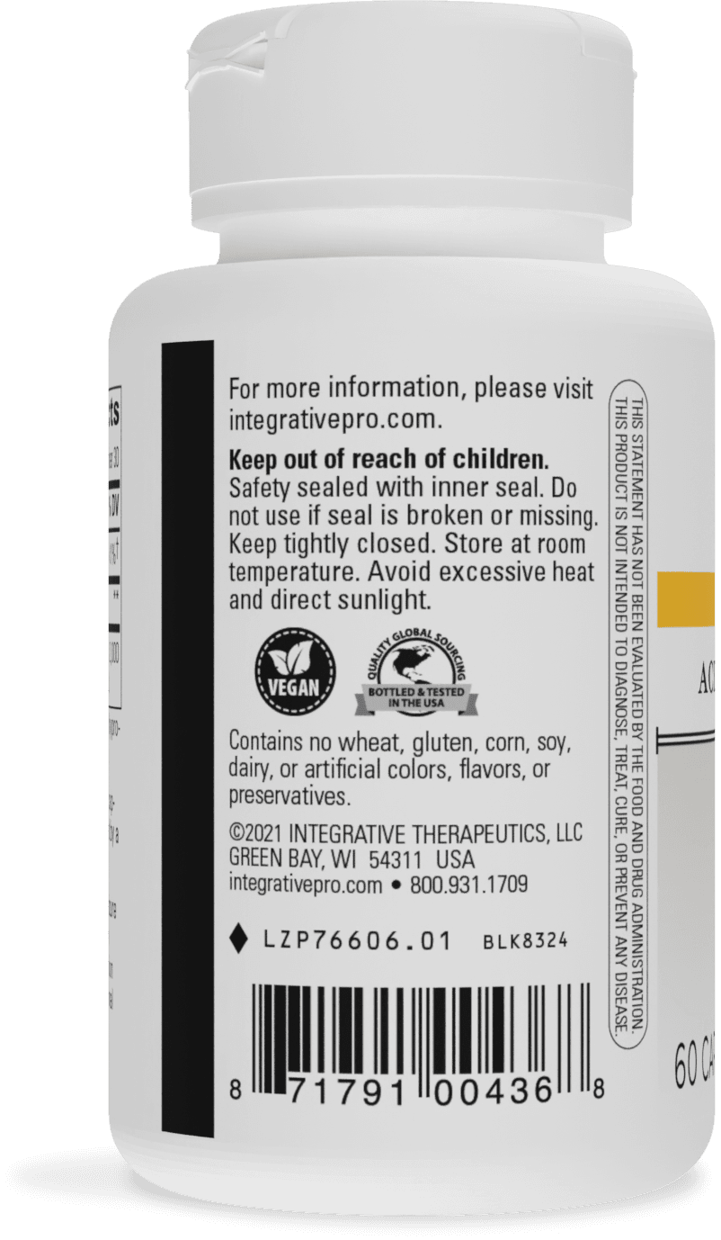 <{%MAIN2_76606%}>Nature's Way® | Acetyl L-Carnitine - left side of pack