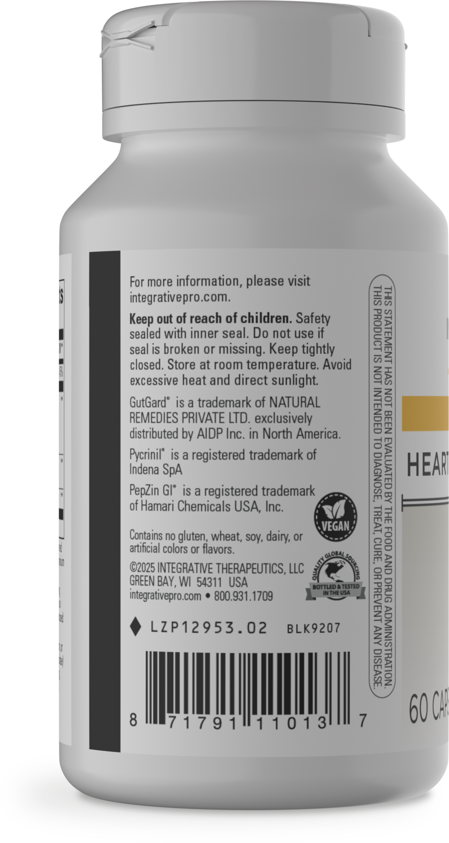 Nature's Way® | Heartburn Advantage - left side of pack