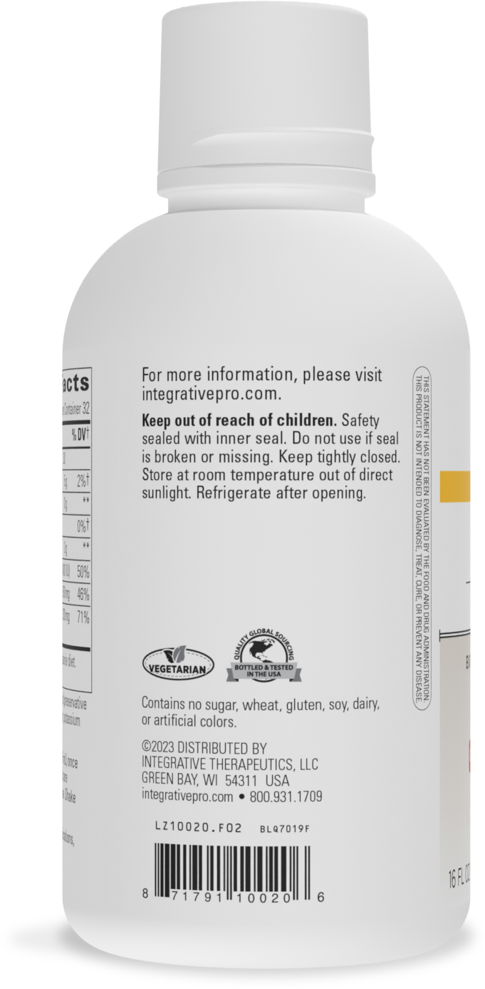 Nature's Way® | Liquid Calcium Magnesium (2:1) - left side of pack