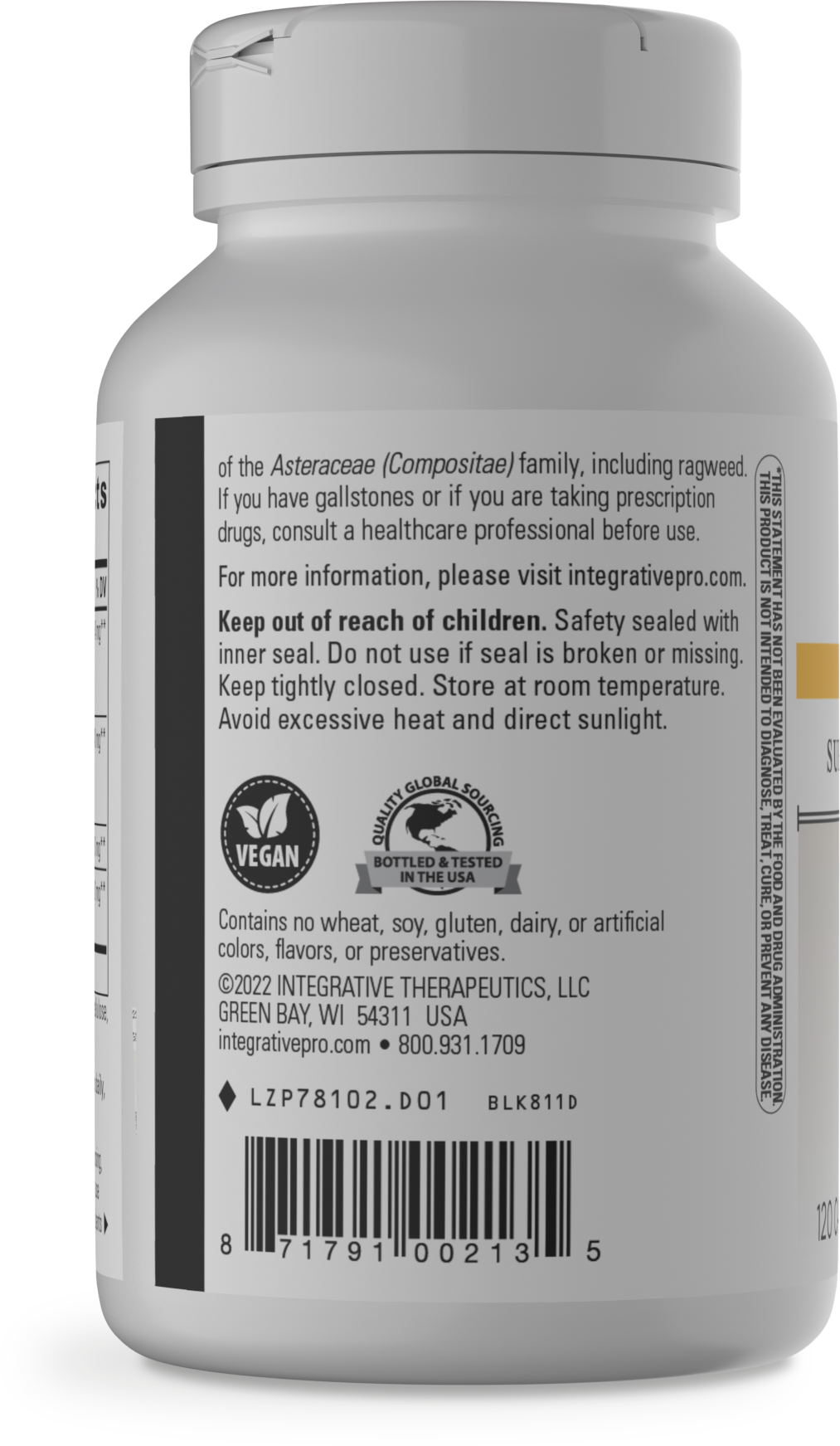 Nature's Way® | Super Milk Thistle X - left side of pack