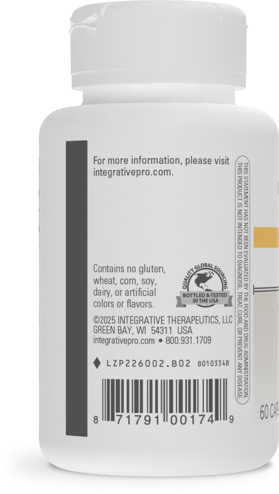 Nature's Way® | NAC - left side of pack