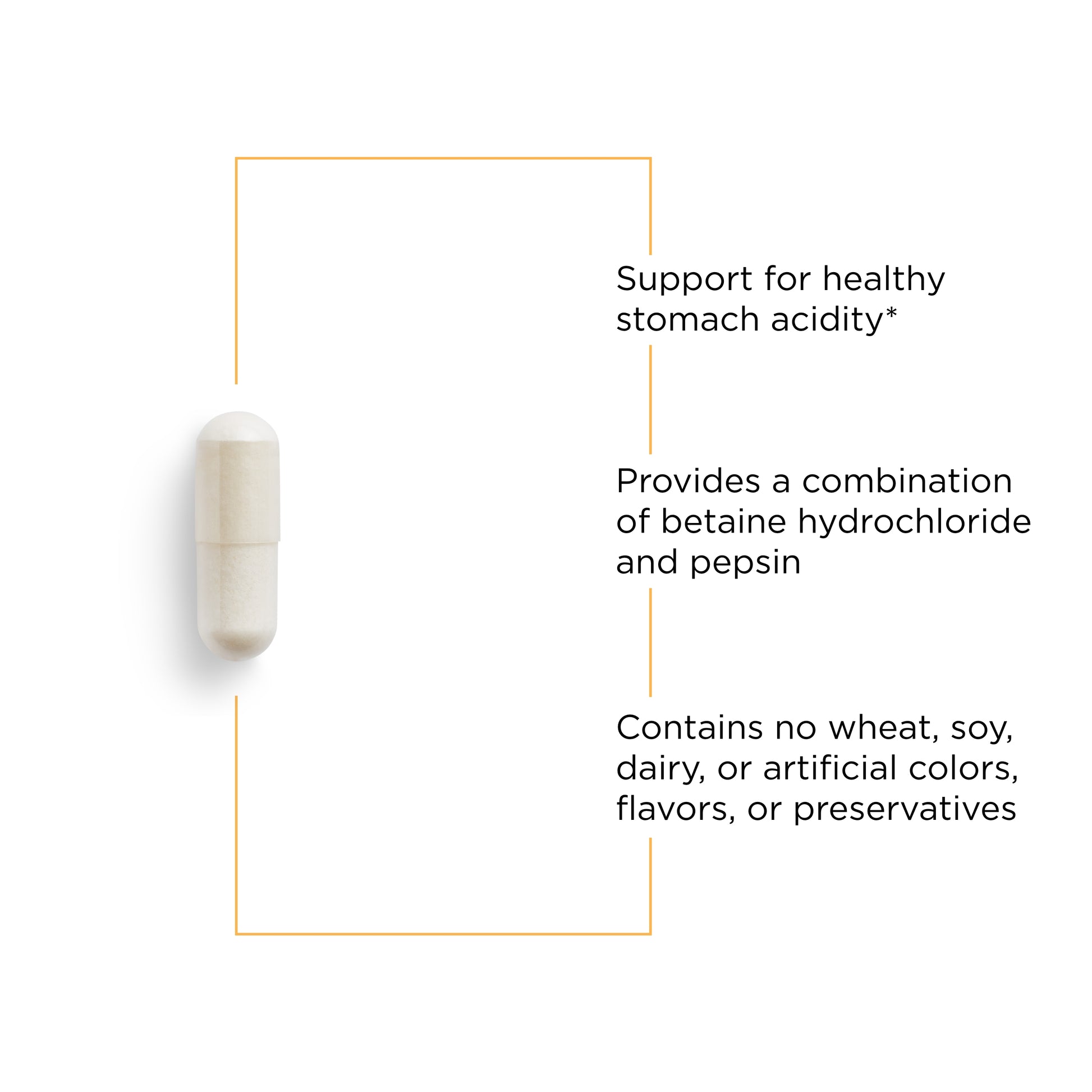 Nature's Way® | Betaine HCl - product benefits image