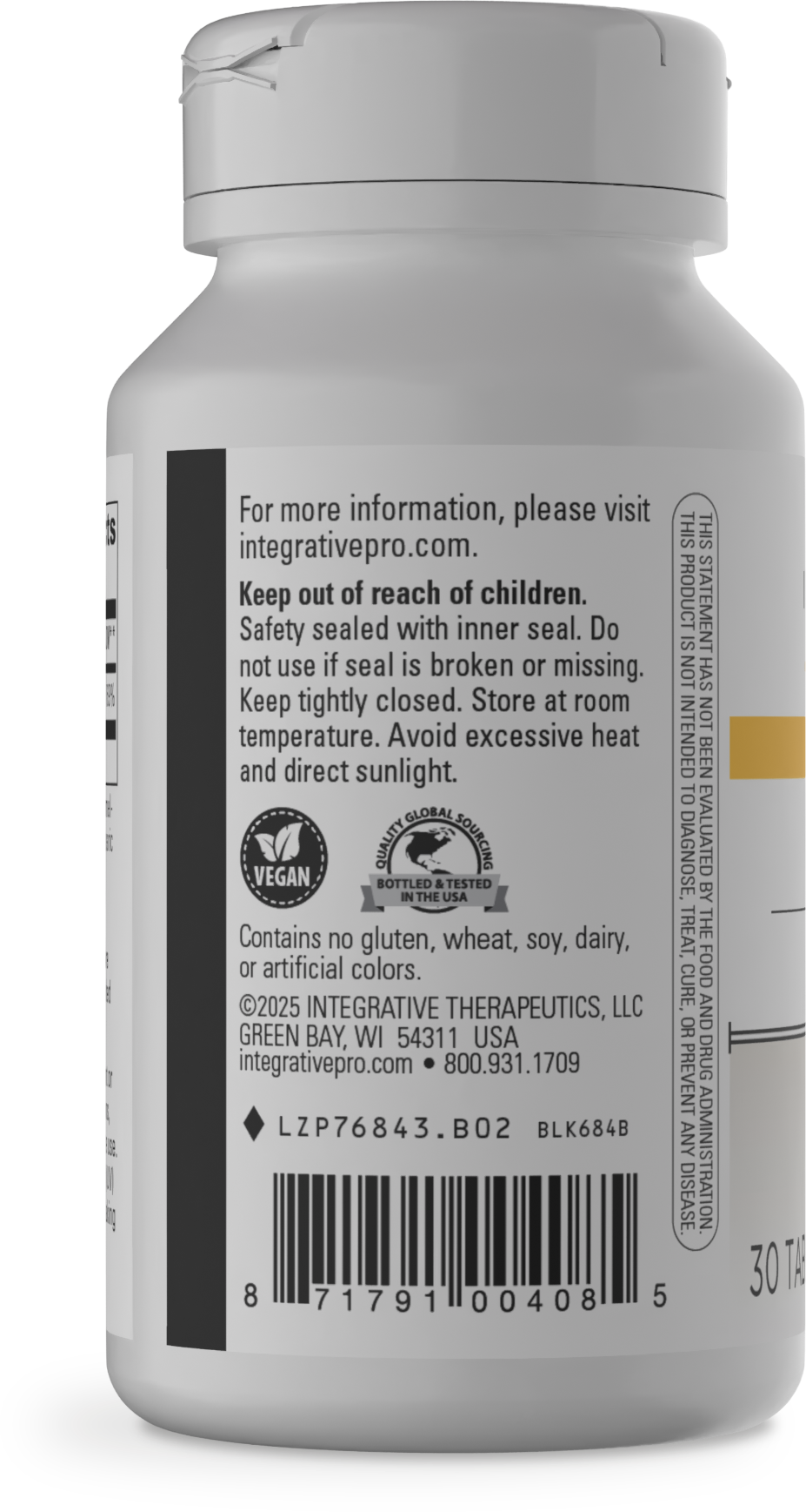 Nature's Way® | Riboflavin - left side of pack