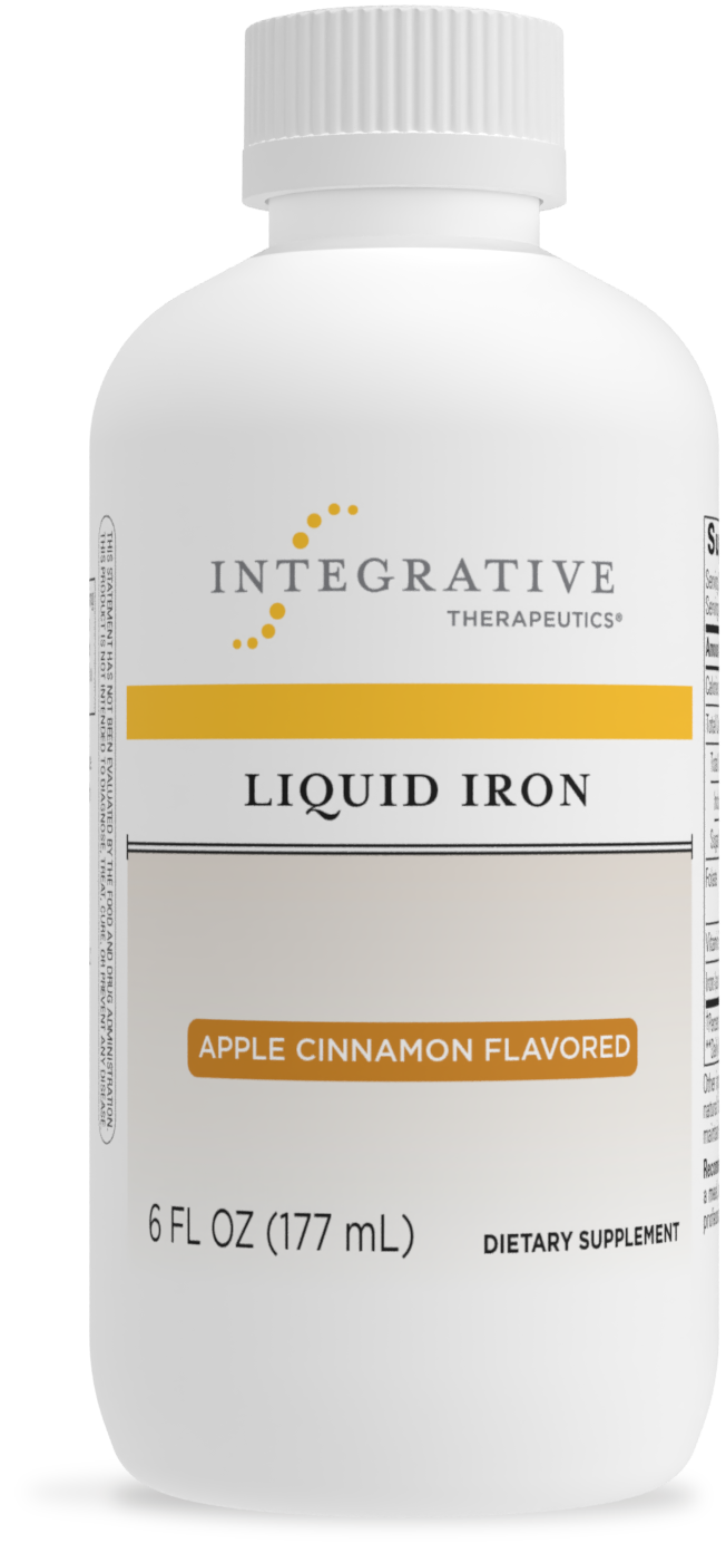 <{%PRIMARY_206004ET%}>Nature's Way® | Liquid Iron, 6 fl oz (177 ml), Apple Cinnamon