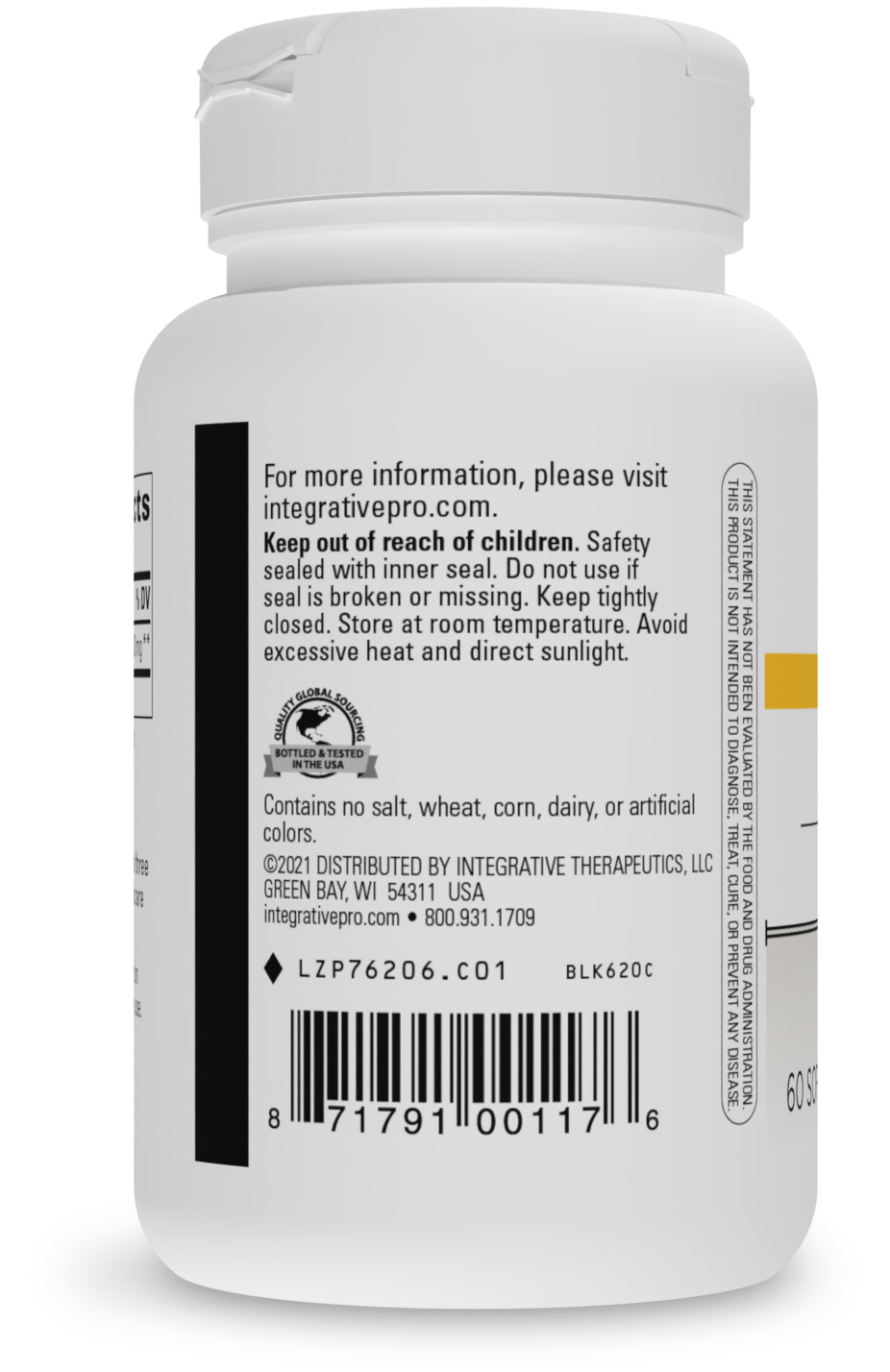 Nature's Way® | CoQ10 (100mg) - left side of pack
