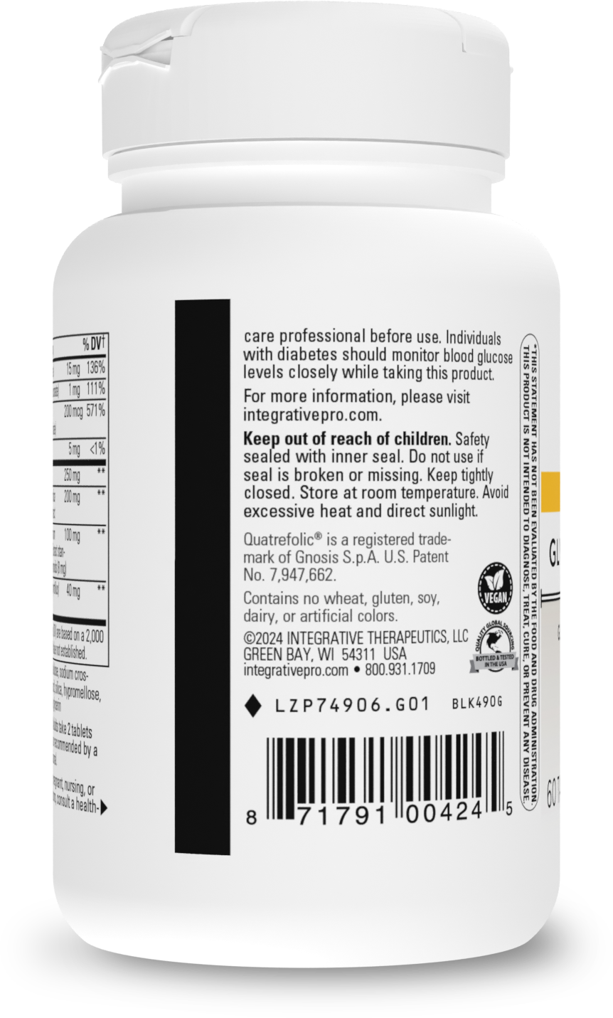 Nature's Way® | Glycemic Manager - left side of pack