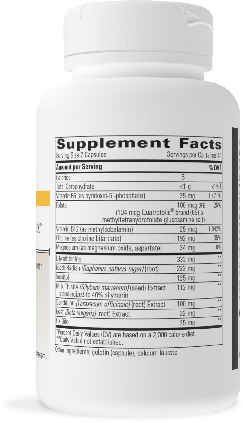 Nature's Way® | Lipotropic Complex - right side of pack