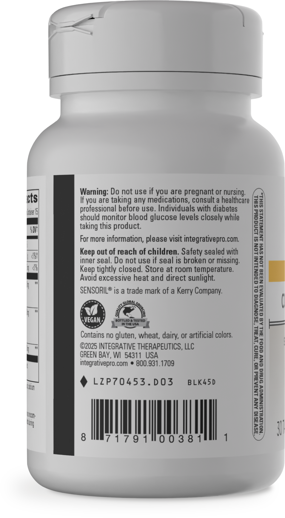 Nature's Way® | Cortisol Manager - left side of pack