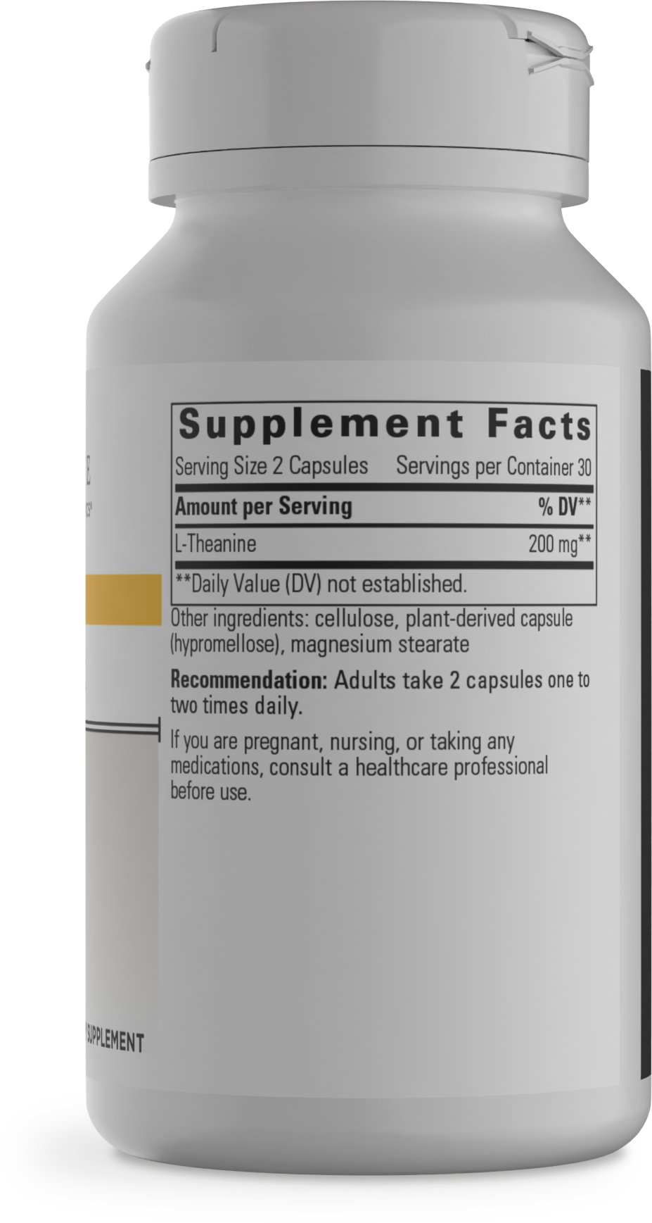 Nature's Way® | L-Theanine - right side of pack