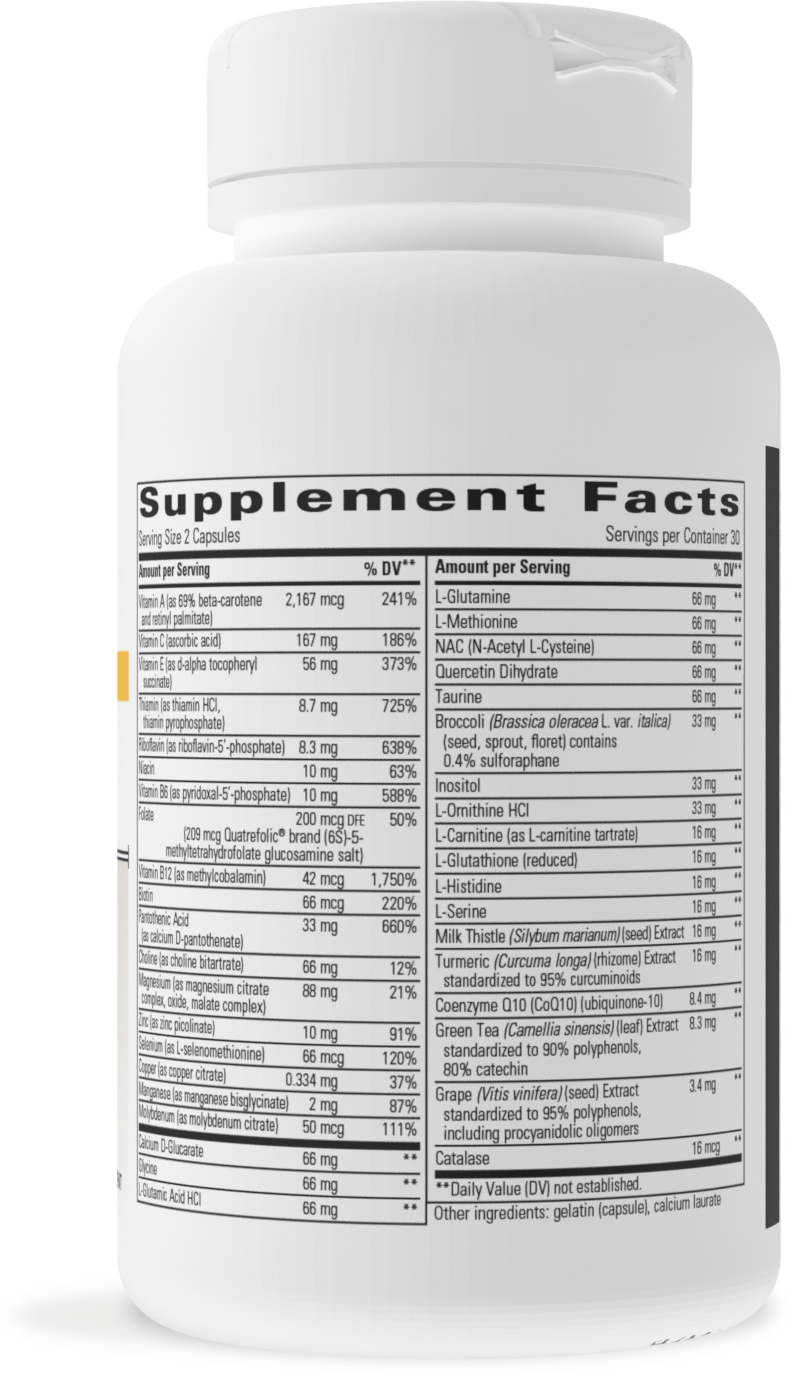 Nature's Way® | Detoxication Factors - right side of pack