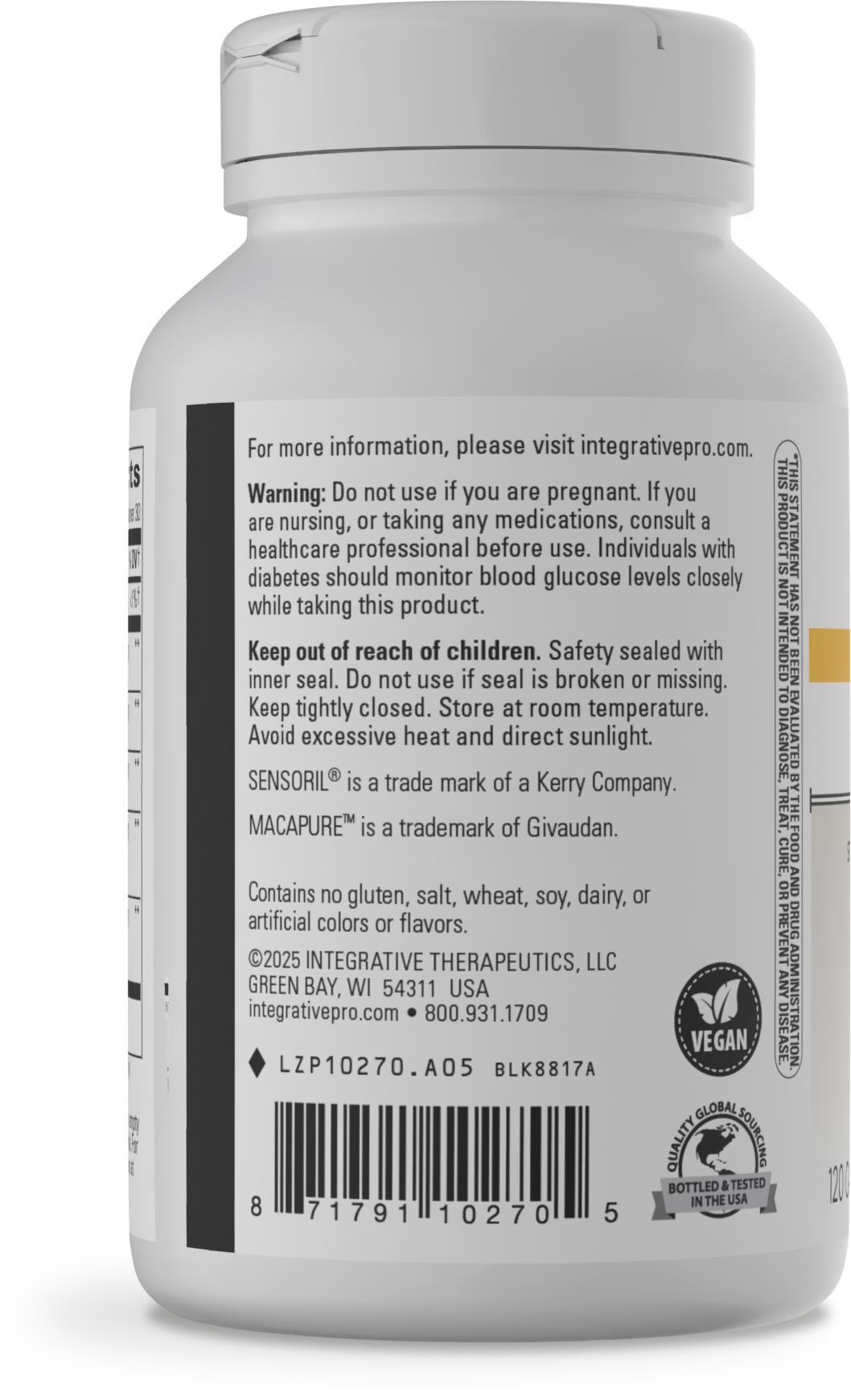 Nature's Way® | HPA Adapt - left side of pack