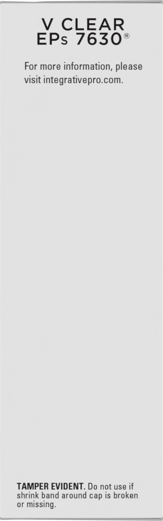 Nature's Way® | V Clear EPs 7630 Drops - left side of pack