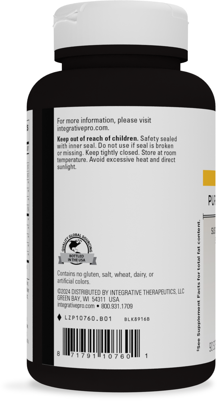 Nature's Way® | Pure Omega Ultra HP - left side of pack