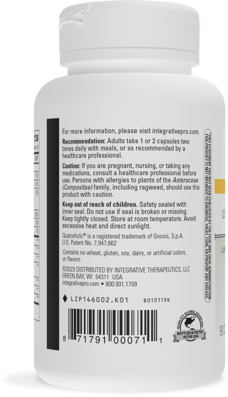 Nature's Way® | Lipotropic Complex - left side of pack