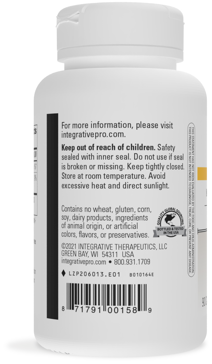 Nature's Way® | Magnesium Malate - left side of pack