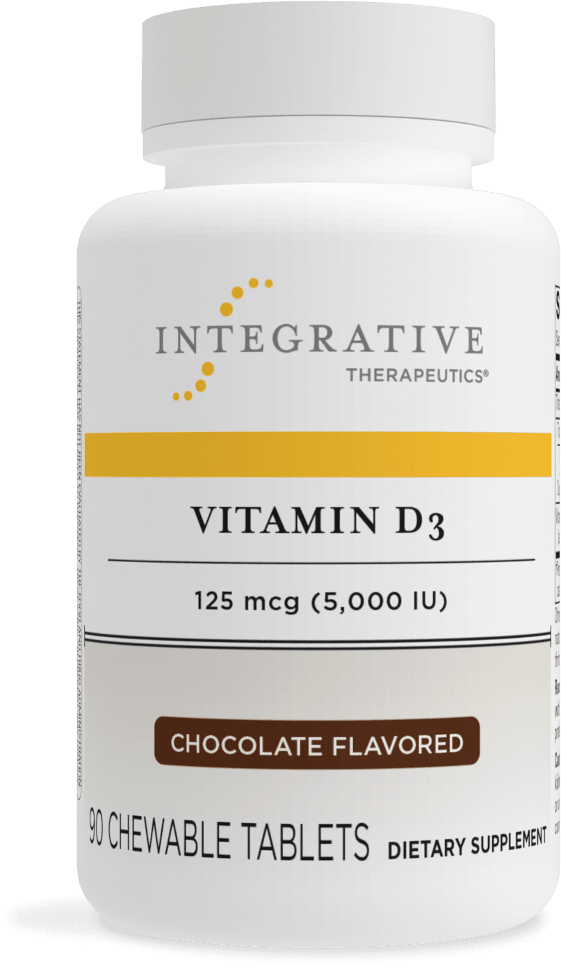 Nature's Way® | Vitamin D3 (125mcg), 90 chewables, Chocolate