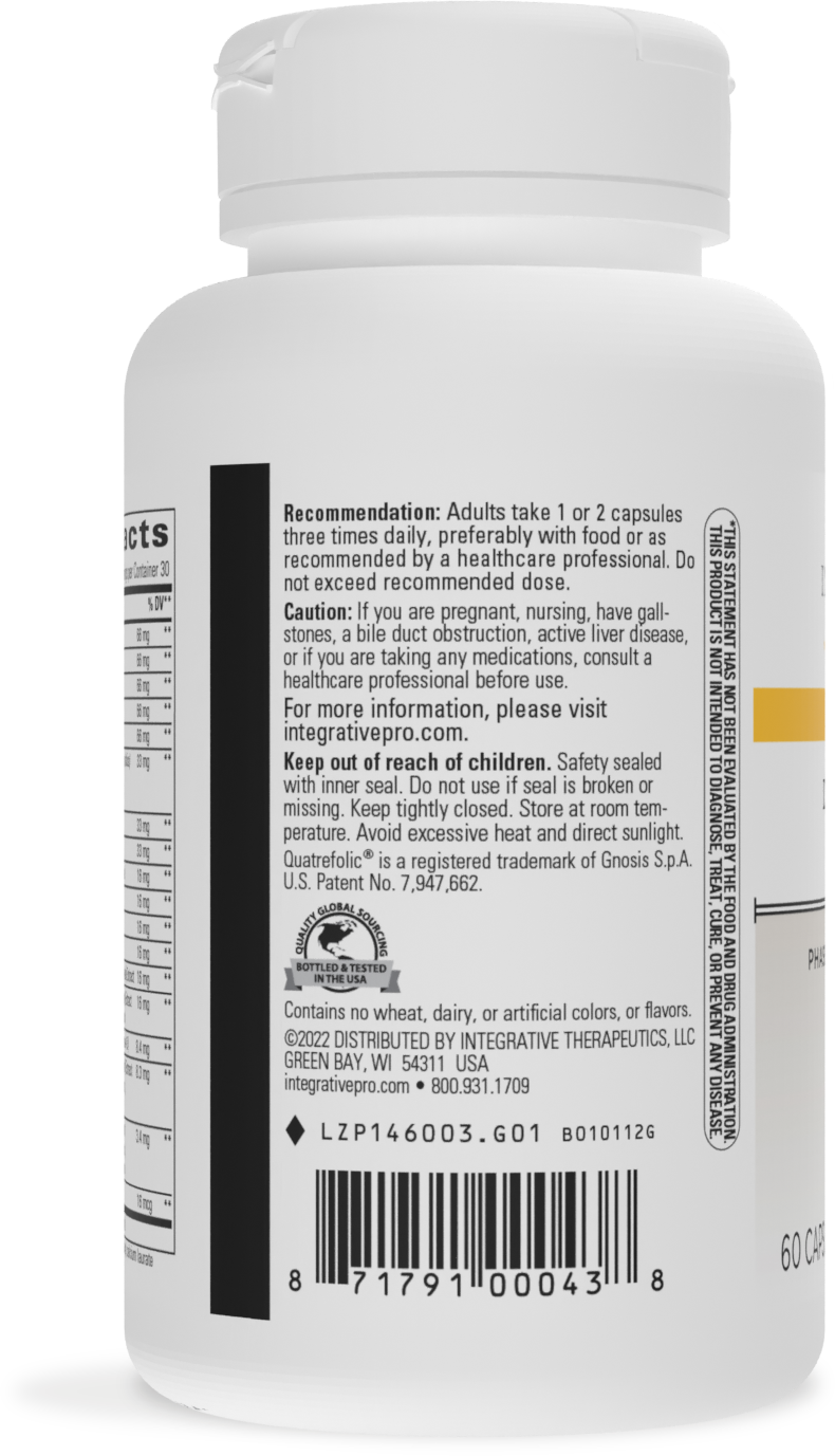 Nature's Way® | Detoxication Factors - left side of pack