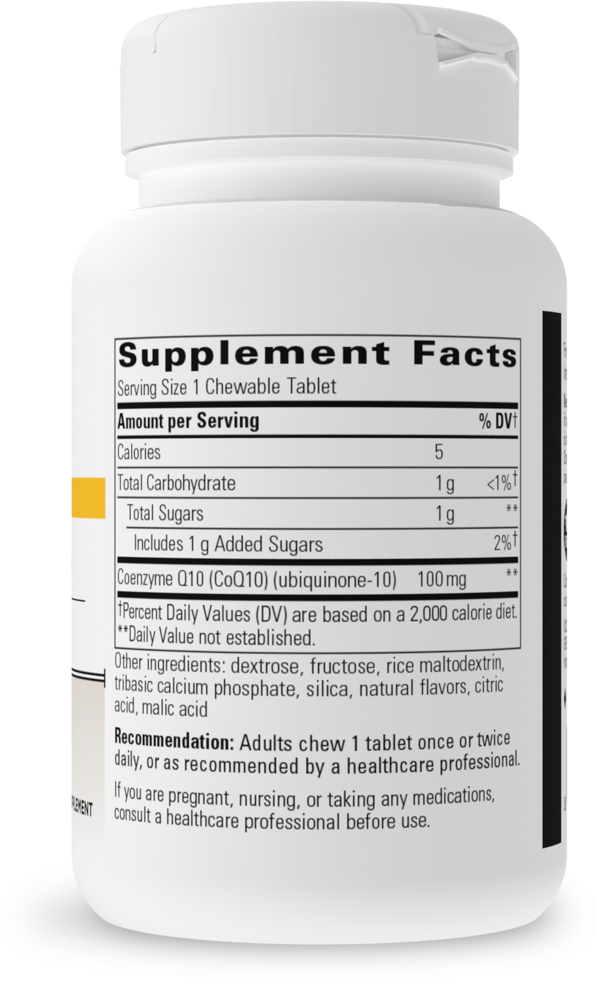 Nature's Way® | Vitaline CoQ10 (100mg) - right side of pack