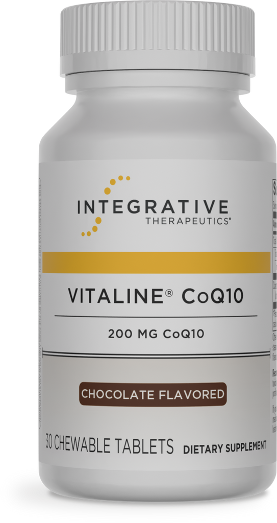 <{%PRIMARY_76173%}>Nature's Way® | Vitaline CoQ10 (200mg), 30 chewables, Chocolate