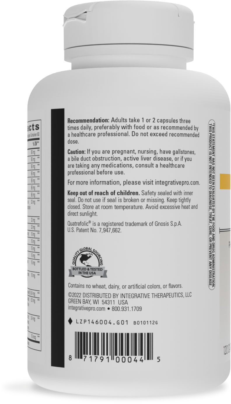 Nature's Way® | Detoxication Factors - left side of pack
