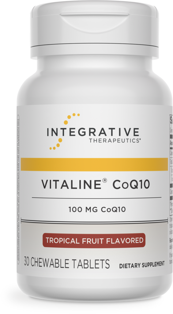 <{%PRIMARY_76123%}>Nature's Way® | Vitaline CoQ10 (100mg), 30 chewables, Tropical Fruit