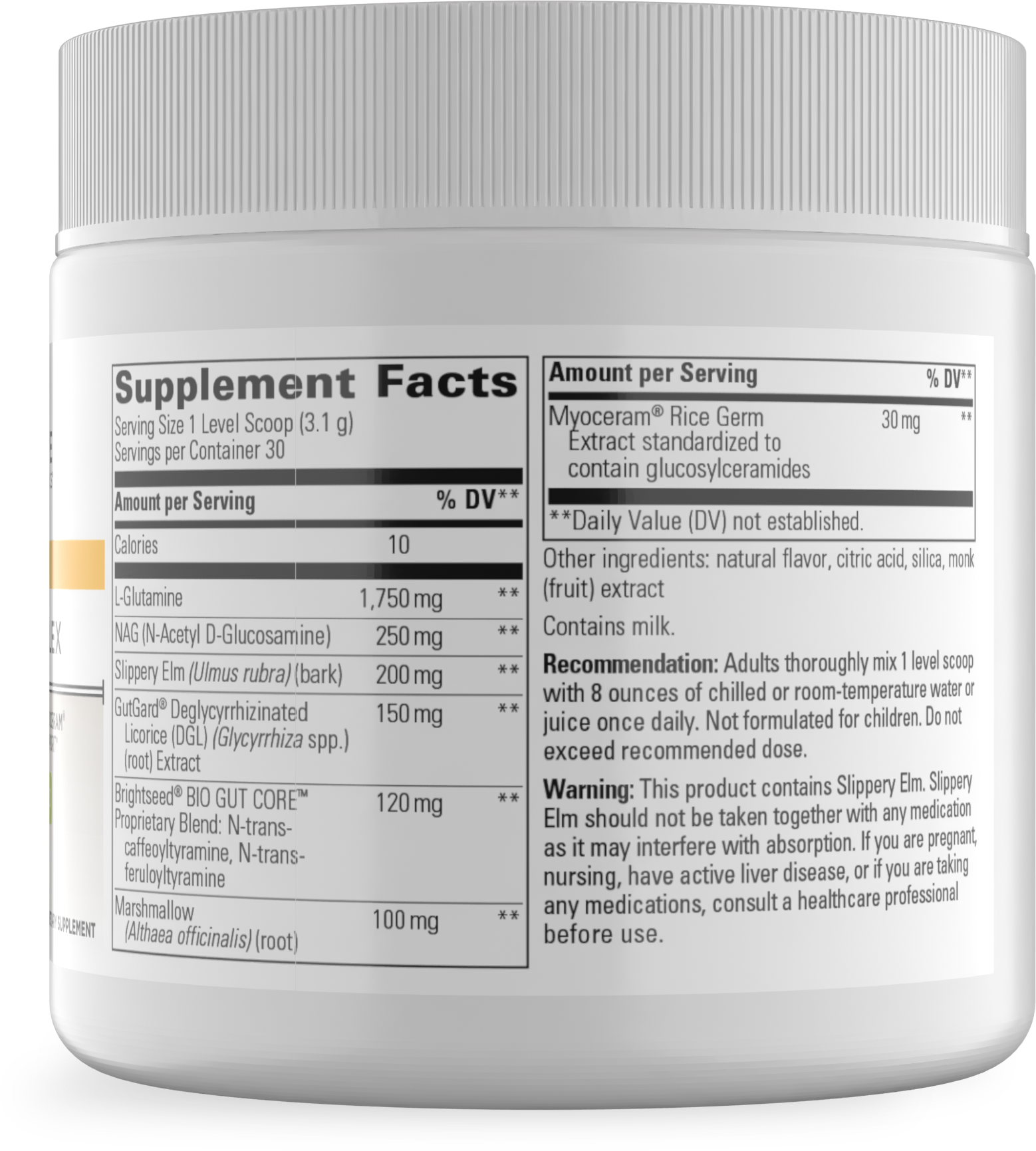 Nature's Way® | Barrier Complex Drink Mix - right side of pack