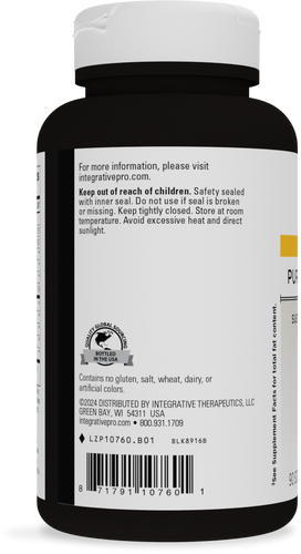 Nature's Way® | Pure Omega Ultra HP - left side of pack Sku:10760