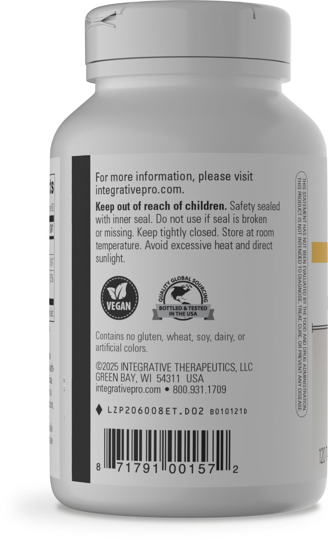 <{%MAIN2_206008ET%}>Nature's Way® | Magnesium Glycinate Plus - left side of pack