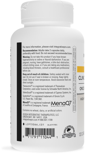 Nature's Way® | Clinical Nutrients HP - left side of pack Sku:15066