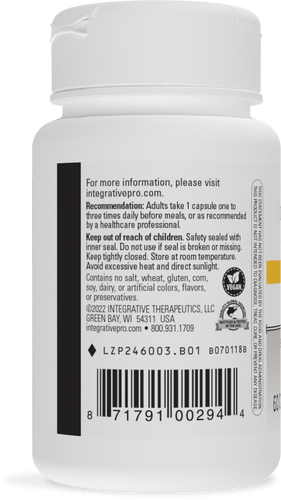 Nature's Way® | 5-HTP - right side of pack Sku:246003