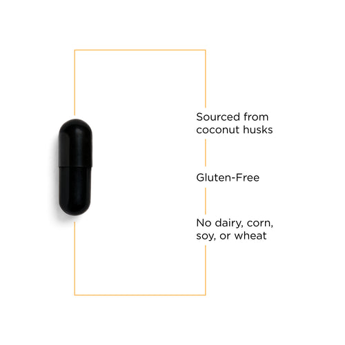Nature's Way® | Activated Charcoal - product benefits image Sku:70656